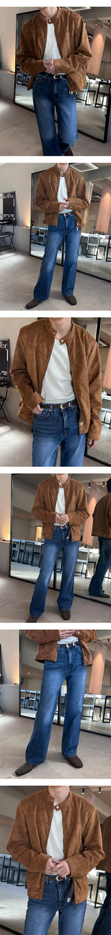 [FLARE FIT] Relax flare fit denim pants(2color)
