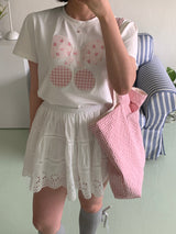 [by LILLOVE] チェリーベルTシャツ