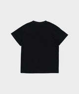 (W)MMクロップラウンドロゴT (BLACK)