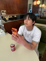 Unicorn アーカイブステッチリンガークロップショートスリーブ White