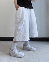 FLIN SIDE PLEAT BERMUDA SWIM PANTS