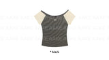 RAGLAN OFF-SHOULDER TEE