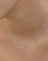 [White Gold] Twinkle Necklace