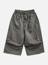 ポアリベット8分丈バミューダパンツ 3C