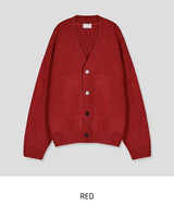 Neckie Soft Loose Fit V-Neck Cardigan