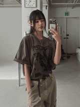 Control Painting Over Pig Short Sleeve