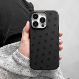 [MADE] black star pattern case