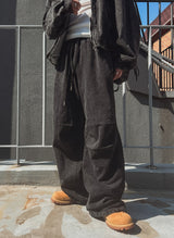 デトロデニムワイドトラックパンツ