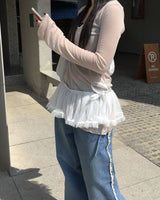 From skirt