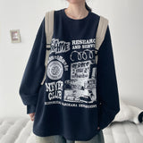 Clip Boxfit Knit Long Sleeve T-shirt (3 colors) H&L