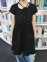 メリードットリボンクロップTシャツ (3c)