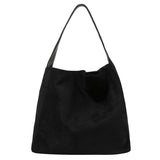 ECHO SUEDE SHOULDER BAG UNISEX (2Color)