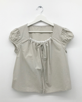 French puff blouse (3color)