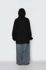 Face over long sleeve T