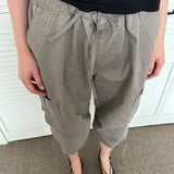 ライトブラウンのリゲカーゴハーフパンツ