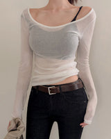 Delode sheer T-shirt