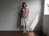Dolman check shirt (4color)