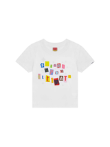 1/2 ステッカーパックTシャツ (WHITE)