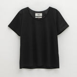 (T-6824)エッセンシャルスタンダードワイドネックTシャツ
