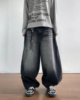 Dust Washed Denim Pants