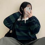 Pennon Boxy Danjara Collar Sweatshirt