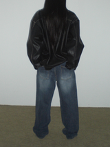 Baggy denim pants