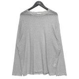 サマーダメージスリットニットTシャツ