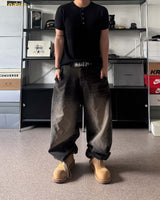 WT スタデッドデッキデニムパンツ