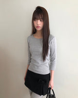 キーパーUネックベーシック 3/4 スリーブTシャツ