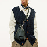 3 pouch utility strap bag