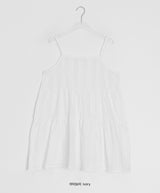 Mameko Lace Sleeveless Layered One Piece