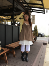 Elm check dress (2color)