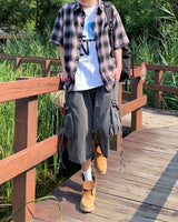 Felix pigment Bermuda pants
