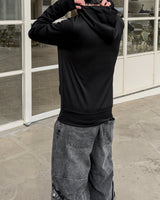 Acro Slim Jersey Zip-Up Hoodie