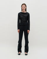 DOZI - Slim Trousers _ Black