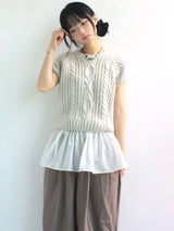 Cotton Nut Half Knit
