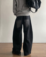 Shadow Curved Denim Pants