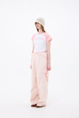 LUNA WIDE PANTS / PINK