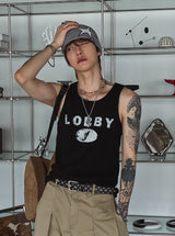 Lobby Printing Slim Sleeveless