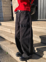 MULTI DETAIL WIDE TROUSER PANTS (3COLOR)