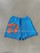 Flower knit bikini swimwear