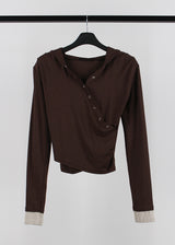 SNAP HOOD TEE