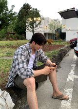 Land Y Summer Overfit Check Shirt