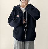 モブパッチスナップボタンフード