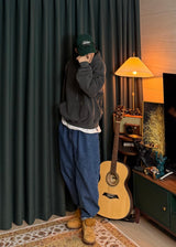Pigment Cropped Hoodie 6COLOR