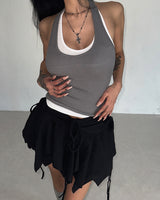 Milk Halter Sleeveless (5C)