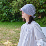 Metal Tip Scarf Cap / Lilac
