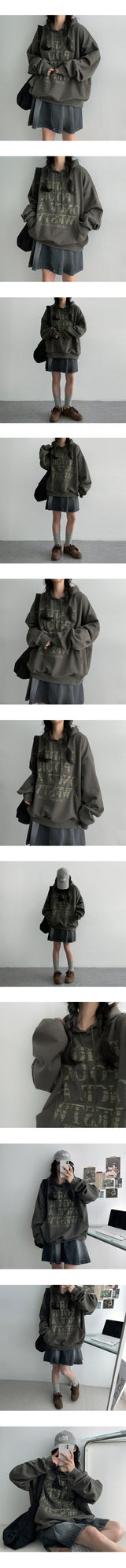 Seto lettering hoodie (4 colors)