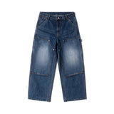 TL Double Knee Washed Pants (Non-Painted Blue)