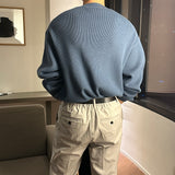 LMN フェアウォッシャブルルーズフィットハチラウンドニット (15 colors)